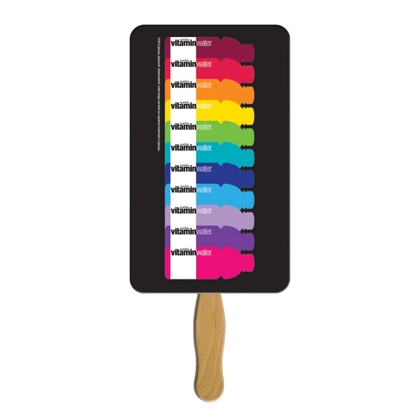 Rectangle double side liquid laminated offset sandwiched fan with high gloss... from ASI 67620 Lion Circle Corp / Lion/Circle