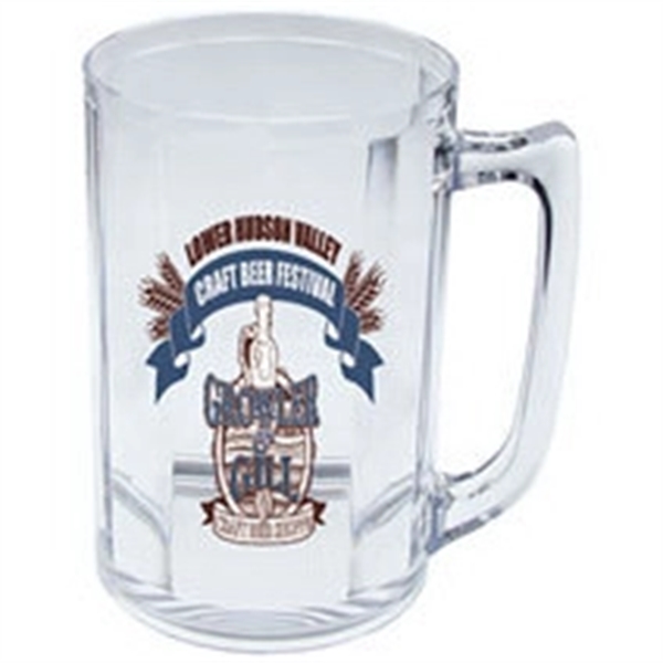 5 oz. Clear Plastic Beer Mug/Stein Taster/Sampler, USA made of rugged... from ASI 61952 Howw Mfg Co Inc / Howw USA
