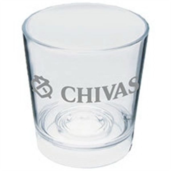 Clear Plastic Rocks Glass Taster/Sampler, USA made of rugged clear Styrene... from ASI 61952 Howw Mfg Co Inc / Howw USA