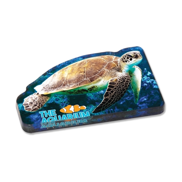 1/4" thick acrylic plastic magnets with full color imprinting.... from ASI 72521 Morris Magnets / Laser Cuts