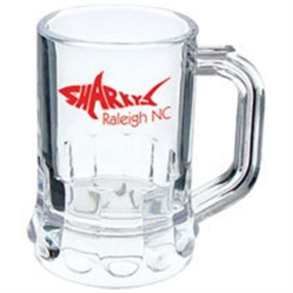 1.25 oz. Clear Plastic Mini Mug Shot Glass, USA made of... from ASI 61952 Howw Mfg Co Inc / Howw USA