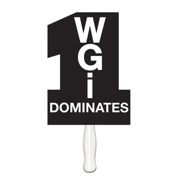 Number 1 shape fan, material used is heavy 22 pt. high... from ASI 67620 Lion Circle Corp / Lion/Circle