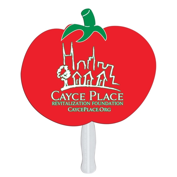 Fruit shaped digital economy fans with double sided film lamination.... from ASI 67620 Lion Circle Corp / Lion/Circle