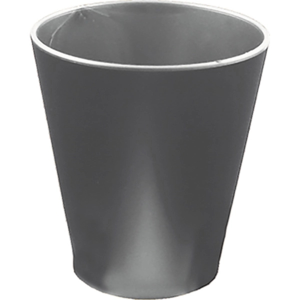 1.5 oz. Colored Plastic Shot Glass, USA made of rugged Styrene... from ASI 61952 Howw Mfg Co Inc / Howw USA