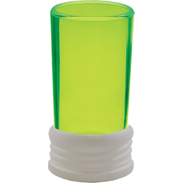 1.5 oz. Plastic Bottle Cap Shooter Shot Glass, USA made of... from ASI 61952 Howw Mfg Co Inc / Howw USA
