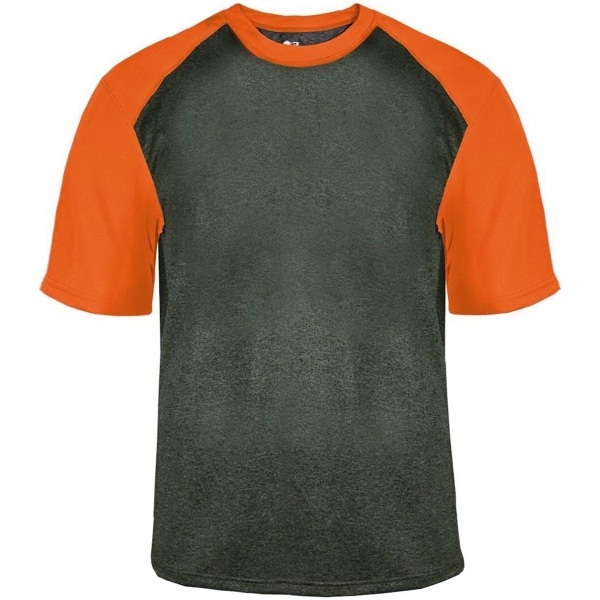 Tee with paneled shoulder for maximum movement, double-needle hem.... from ASI 37461 Augusta Sportswear