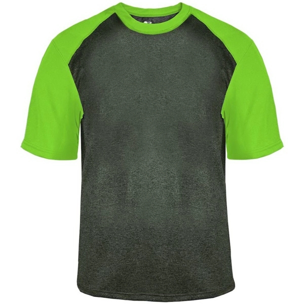 Tee with paneled shoulder for maximum movement, double-needle hem.... from ASI 37461 Augusta Sportswear