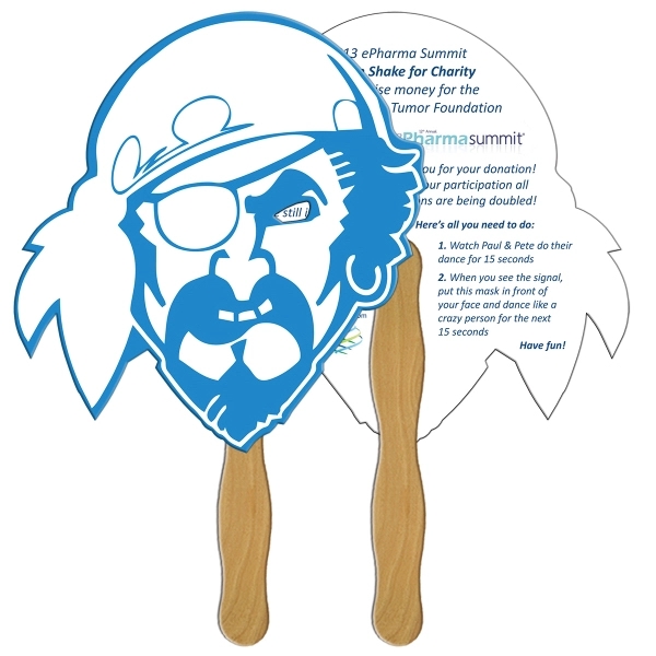 Pirate shape digital econo fan with wooden stick.... from ASI 67620 Lion Circle Corp / Lion/Circle