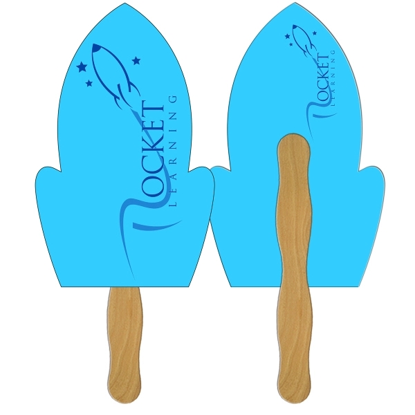 Rocket shape digital econo fan with wooden stick.... from ASI 67620 Lion Circle Corp / Lion/Circle