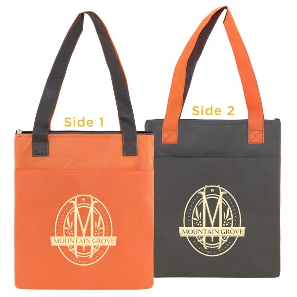 13" x 16" slim tote with thermal insulation and 28" handles.... from ASI 75731 PWS / Pacific Western Sales/PWS