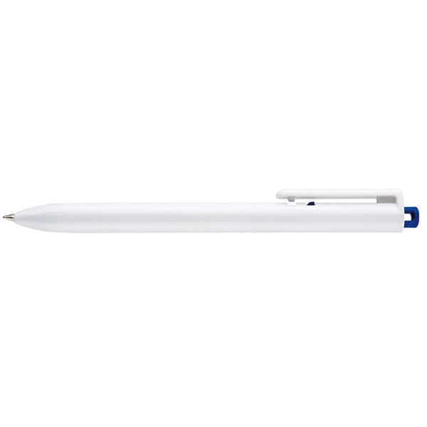 Celina Prime plunger-action pen with a white barrel, see-through colored plunger,... from ASI 82498 RiteLine LLC