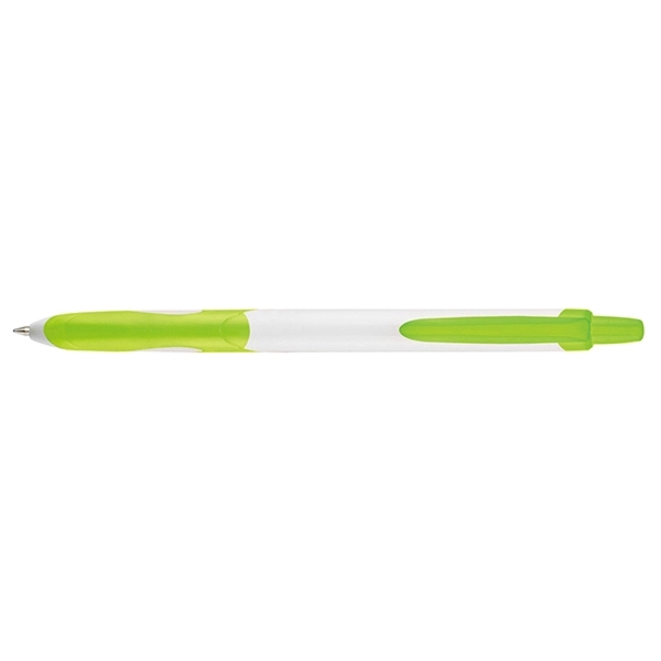 Del Rio Prime pen with a bright white barrel and a... from ASI 82498 RiteLine LLC