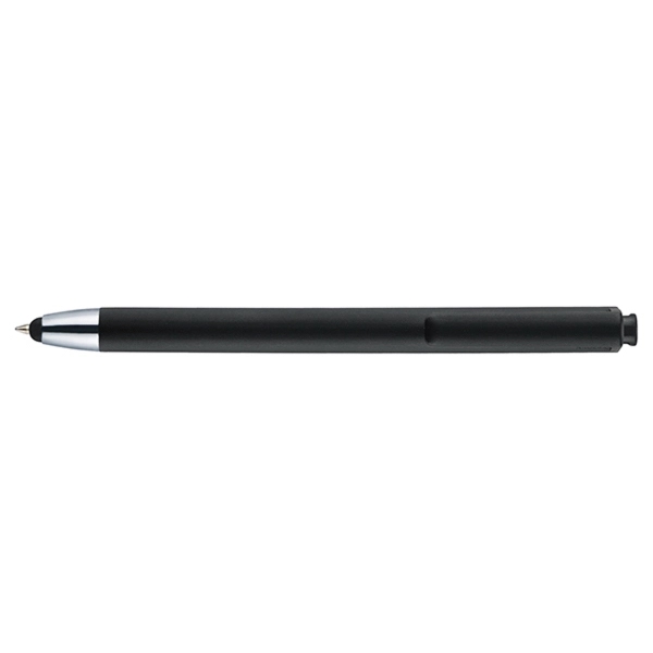 Celina pen with a one-piece satin metallic barrel with chrome tip... from ASI 82498 RiteLine LLC