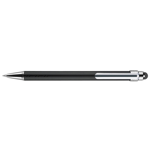 Retractable style pen with metallic barrel, satin finish and color-matched stylus;... from ASI 82498 RiteLine LLC