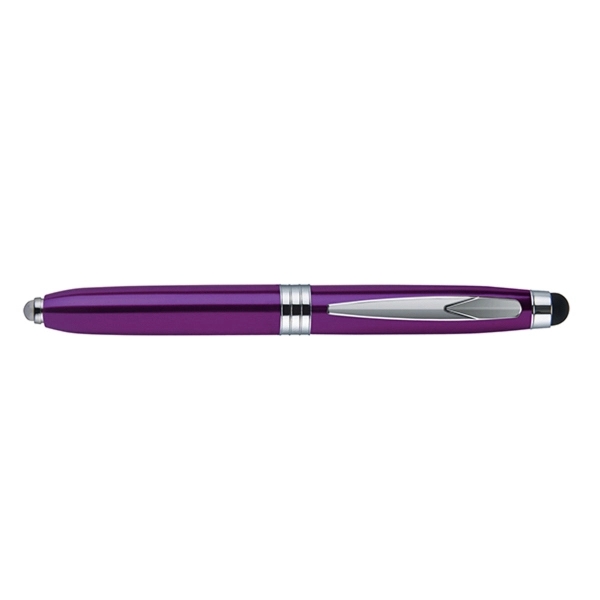 Hugo cap-off stylus/light pen with a contoured metal barrel and a... from ASI 82498 RiteLine LLC