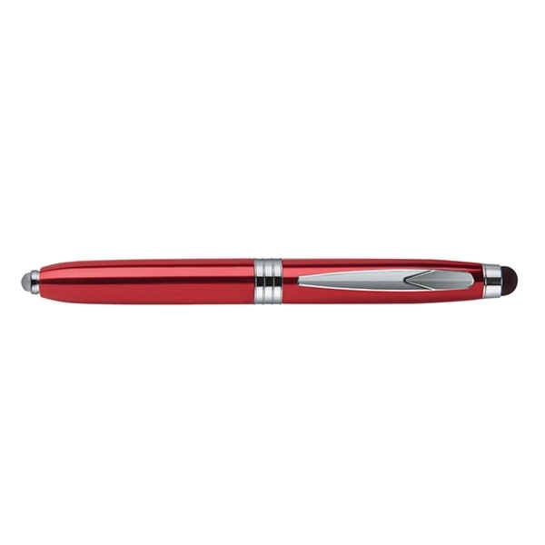 Hugo cap-off stylus/light pen with a contoured metal barrel and a... from ASI 82498 RiteLine LLC