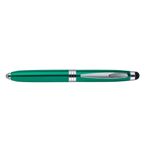 Hugo cap-off stylus/light pen with a contoured metal barrel and a... from ASI 82498 RiteLine LLC