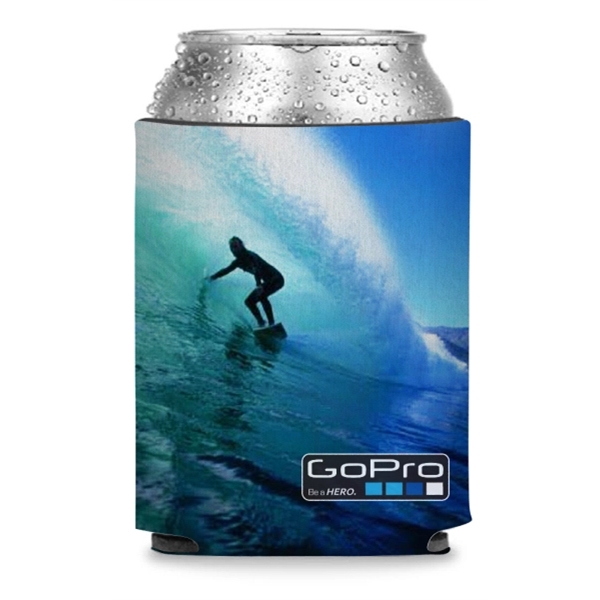 Collapsible Neoprene Can Cooler - Full Color Sublimation... from ASI 68366 Makana Line LLC / Makana Line