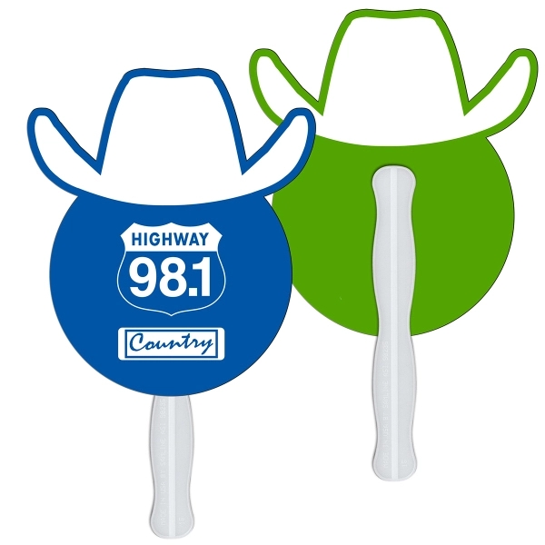 Cowboy shape digital econo fan with wooden stick.... from ASI 67620 Lion Circle Corp / Lion/Circle