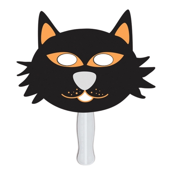 Cat shaped fan made of heavy poster board.... from ASI 67620 Lion Circle Corp / Lion/Circle