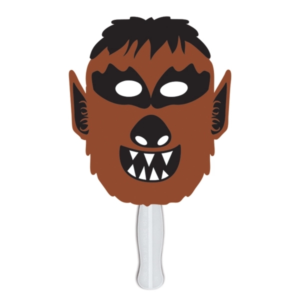 Werewolf shaped fan made of heavy poster board.... from ASI 67620 Lion Circle Corp / Lion/Circle
