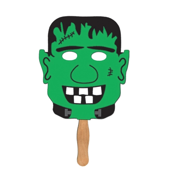 Frankenstein shaped fan made of heavy poster board.... from ASI 67620 Lion Circle Corp / Lion/Circle