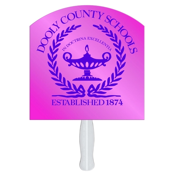 Arch top shaped digital economy fans with double sided film lamination.... from ASI 67620 Lion Circle Corp / Lion/Circle