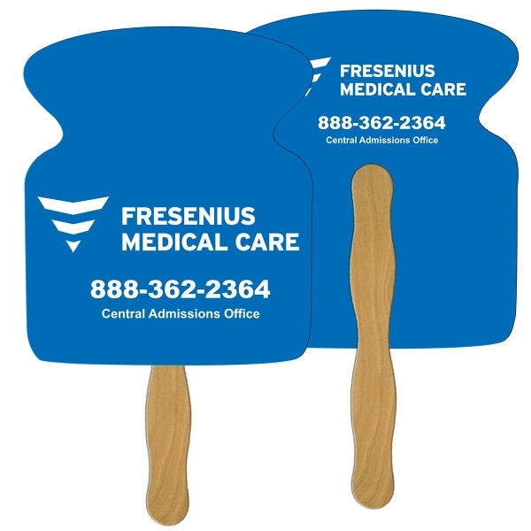 Apothecary jar shape fast fan with wooden stick.... from ASI 67620 Lion Circle Corp / Lion/Circle