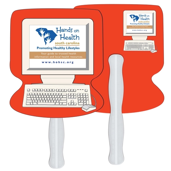 Computer shape fast fan with wooden stick.... from ASI 67620 Lion Circle Corp / Lion/Circle