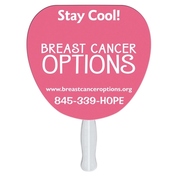 Palm leaf shape fast fan made from high density 22, pt... from ASI 67620 Lion Circle Corp / Lion/Circle