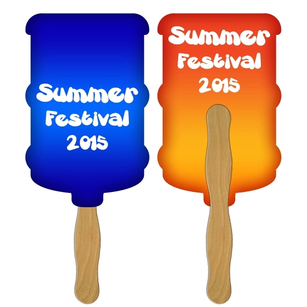 Water cooler shape fast fan with wooden stick.... from ASI 67620 Lion Circle Corp / Lion/Circle