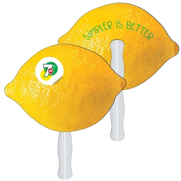 Lemon/lime shape fast fan with wooden stick.... from ASI 67620 Lion Circle Corp / Lion/Circle