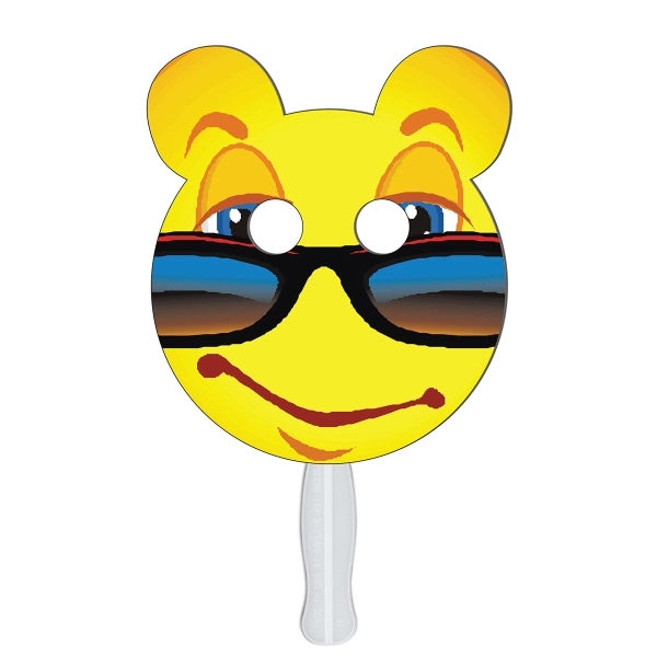 Panda bear shape fast fan with wooden stick.... from ASI 67620 Lion Circle Corp / Lion/Circle