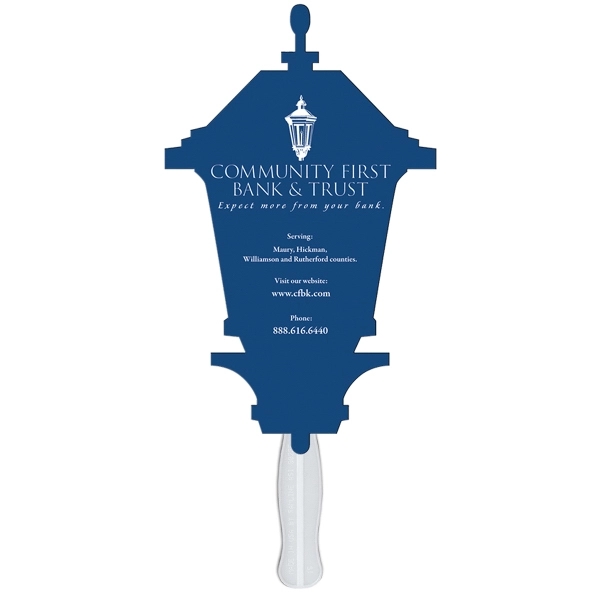 Lamp shape fast fan with wooden stick.... from ASI 67620 Lion Circle Corp / Lion/Circle