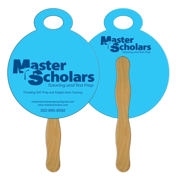 Stopwatch shape fast fan with wooden stick.... from ASI 67620 Lion Circle Corp / Lion/Circle