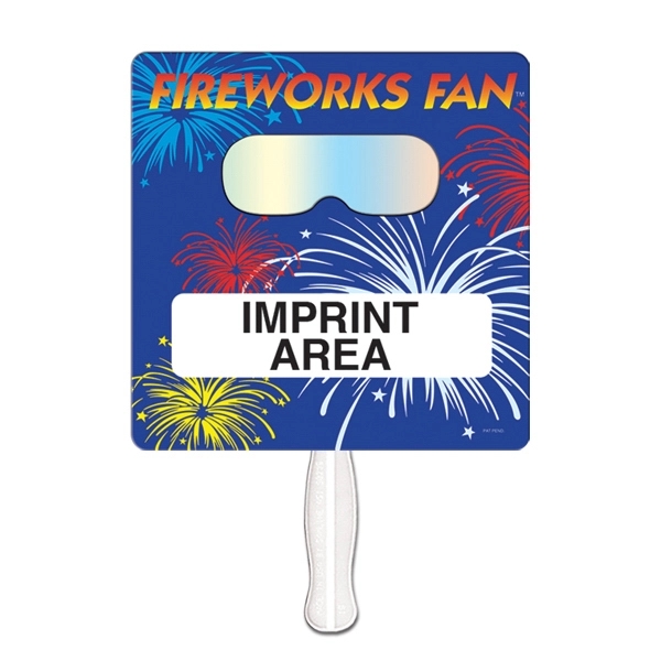 Square shape hand held fireworks fan.... from ASI 67620 Lion Circle Corp / Lion/Circle