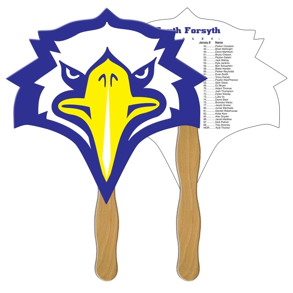 Bird shape fast fan with wooden stick.... from ASI 67620 Lion Circle Corp / Lion/Circle