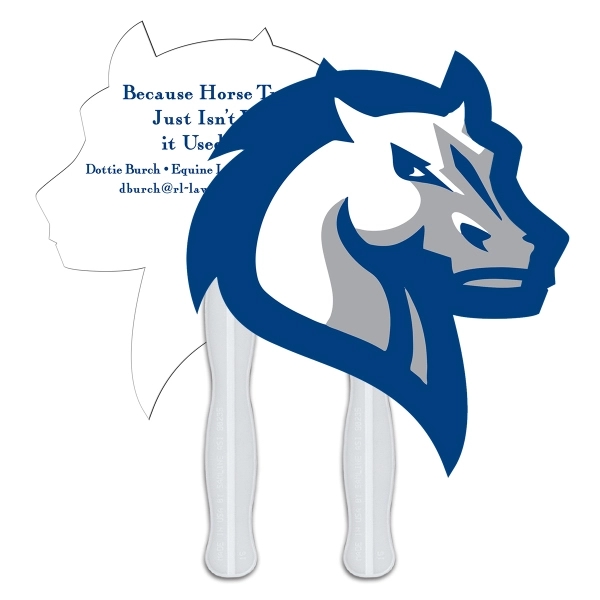 Horse head shape fast fan with wooden stick, high density 22... from ASI 67620 Lion Circle Corp / Lion/Circle