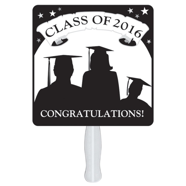 Graduation fan made of high density paper board.... from ASI 67620 Lion Circle Corp / Lion/Circle