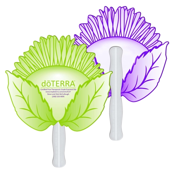 Sunflower shape fast fan with wooden stick.... from ASI 67620 Lion Circle Corp / Lion/Circle