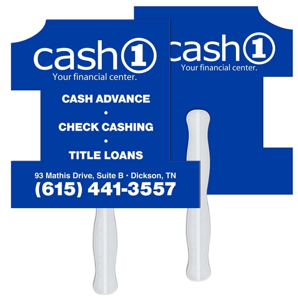 Number 1 fan shape fast fan with wooden stick.... from ASI 67620 Lion Circle Corp / Lion/Circle