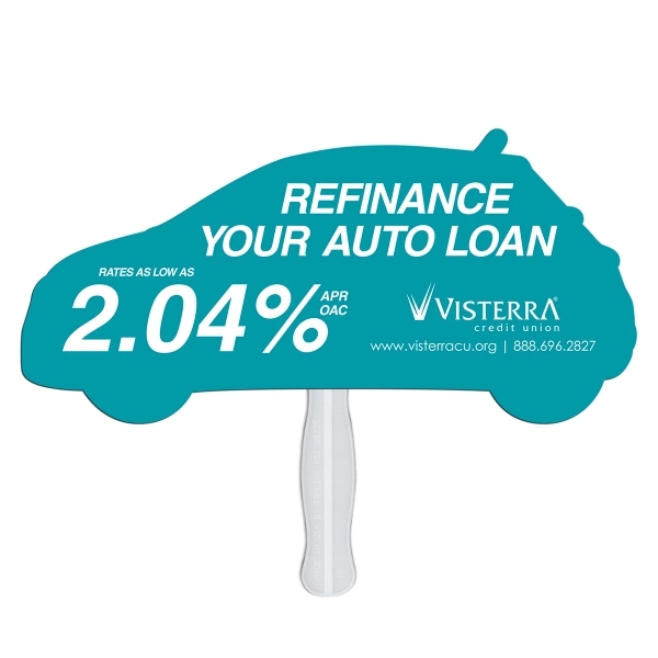 Car shape fast fan with wooden stick.... from ASI 67620 Lion Circle Corp / Lion/Circle