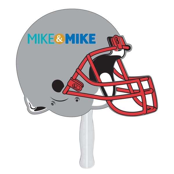 Helmet shaped fast fans made from high density 22, pt thickness... from ASI 67620 Lion Circle Corp / Lion/Circle