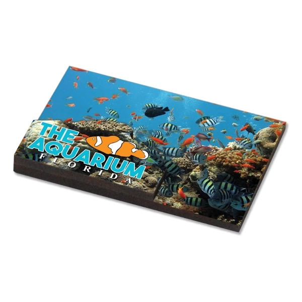 Dual layer magnet on 1/8" thick wood material.... from ASI 72521 Morris Magnets / Laser Cuts