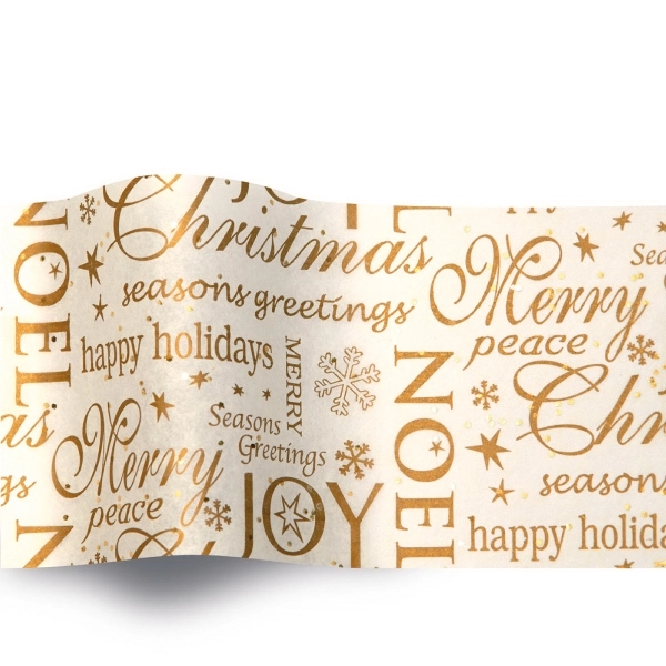 Solid color and printed tissues with holographic sequins that create a... from ASI 75731 PWS