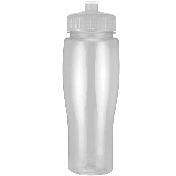 24 oz. BPA free translucent contour sport bottle made of PET... from ASI 43051 CPS / Keystone CPS CPS/Keystone