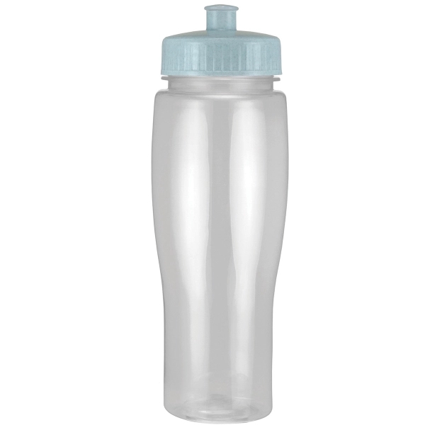 24 oz. BPA free translucent contour sport bottle made of PET... from ASI 43051 CPS / Keystone CPS CPS/Keystone