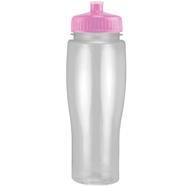 24 oz. BPA free translucent contour sport bottle made of PET... from ASI 43051 CPS / Keystone CPS CPS/Keystone