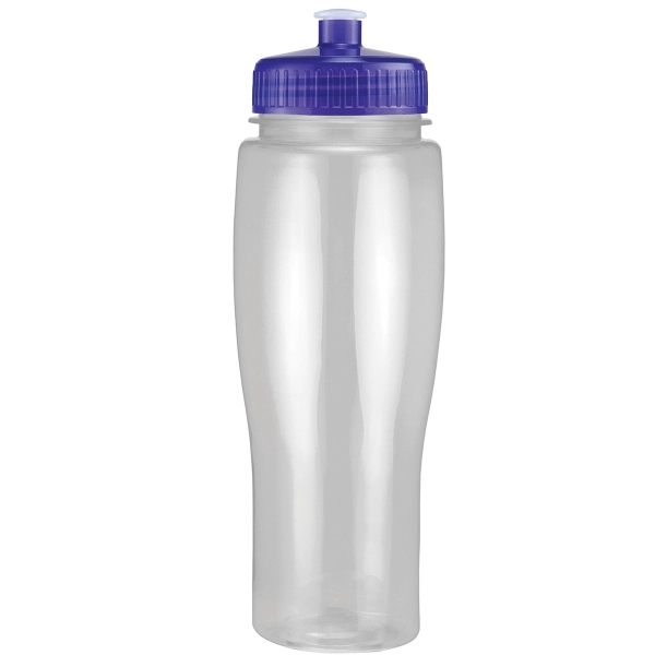 24 oz. BPA free translucent contour sport bottle made of PET... from ASI 43051 CPS / Keystone CPS CPS/Keystone