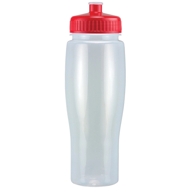 24 oz. BPA free translucent contour sport bottle made of PET... from ASI 43051 CPS / Keystone CPS CPS/Keystone